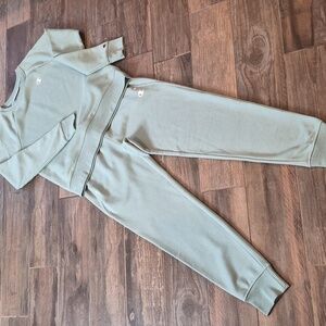 Champion Light Green Track Pants & Joggers Set
